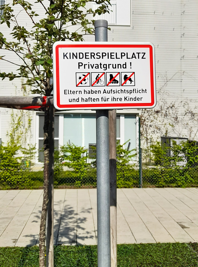 Verbotsschild
